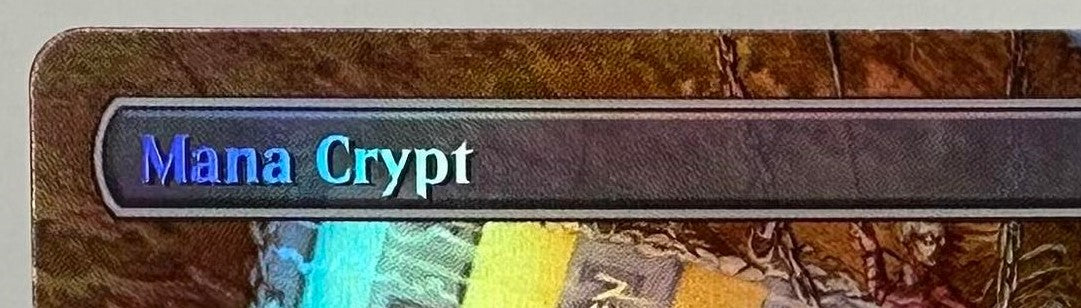 Mana Crypt - Borderless Foil - Double Masters