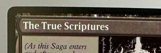 The True Scriptures - Showcase - March of the Machine