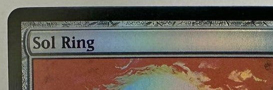 Sol Ring - Foil - Judge Gift Promo 2005