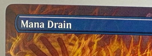 Mana Drain - Borderless - Double Masters 2022