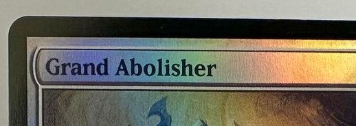 Grand Abolisher - Foil - Magic 2012 - Proxy