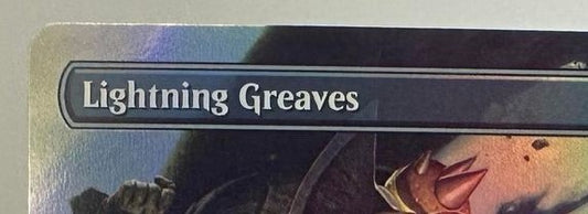 Lightning Greaves - Borderless Foil - Double Masters