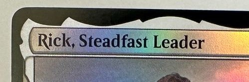 Rick, Steadfast Leader - Foil - Secret Lair Drop
