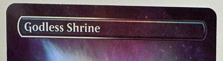 Godless Shrine - Borderless Foil - Unfinity - Proxy