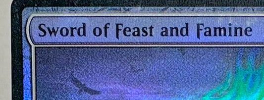 Trading card featuring a colorful illustration on a white background