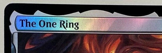 The One Ring - Foil - LOTR Tales of Middle Earth