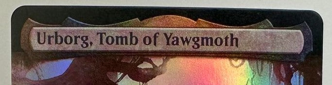 Urborg, Tomb of Yawgmoth - Extended Art Foil - Ultimate Box Topper