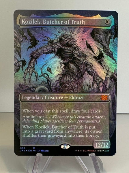 Kozilek, Butcher of Truth Borderless Double Masters 2022 Foil Proxy