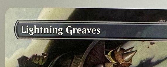 Lightning Greaves - Borderless - Double Masters