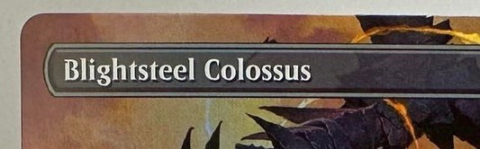 Blightsteel Colossus - Foil Borderless - Double Masters